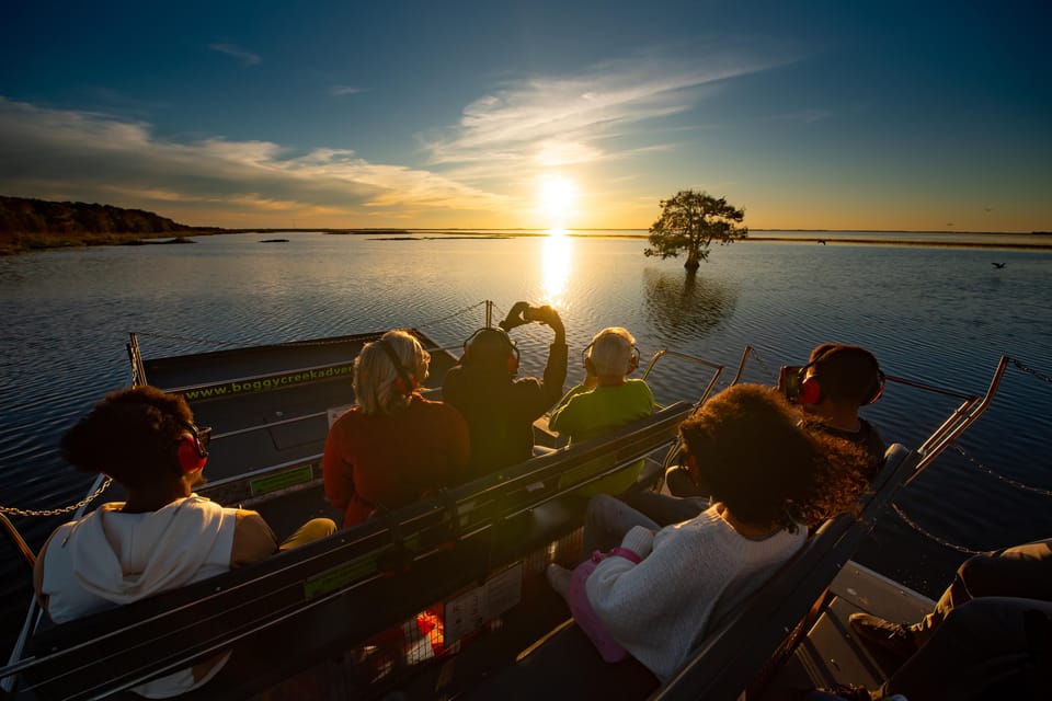 Kissimmee: Boggy Creek Sunset Airboat Tour – Kissimmee, Florida