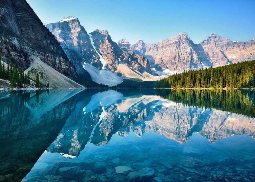 Lake Louise: Moraine & Louise Lake Half-Day Highlights Tour – Moraine Lake, Canada