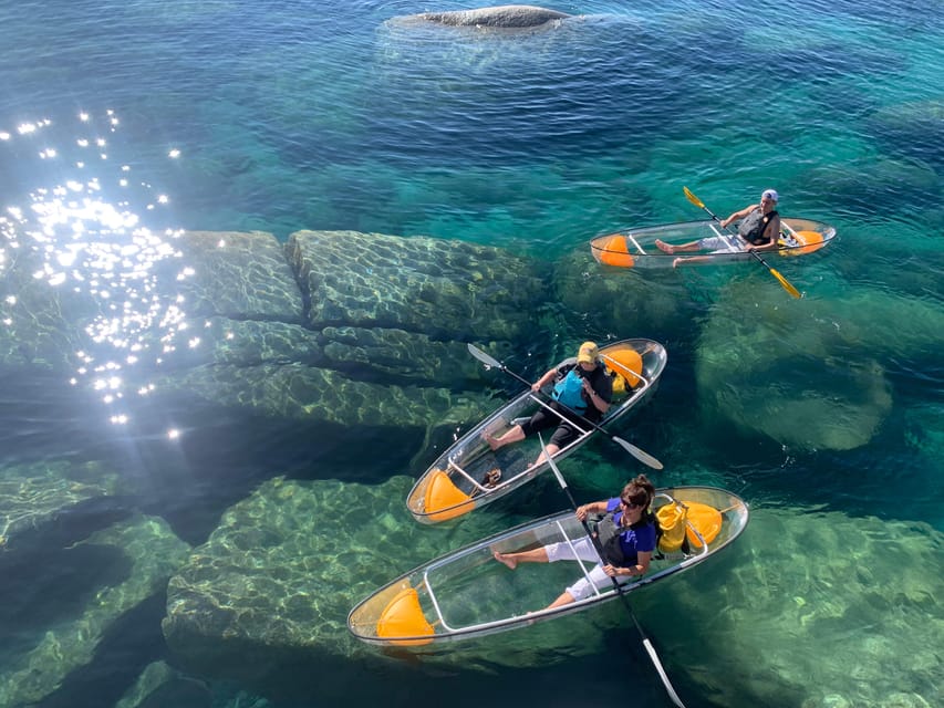 Lake Tahoe: Clear Kayak Tour From Sand Harbor State Park – Carson City, Nevada