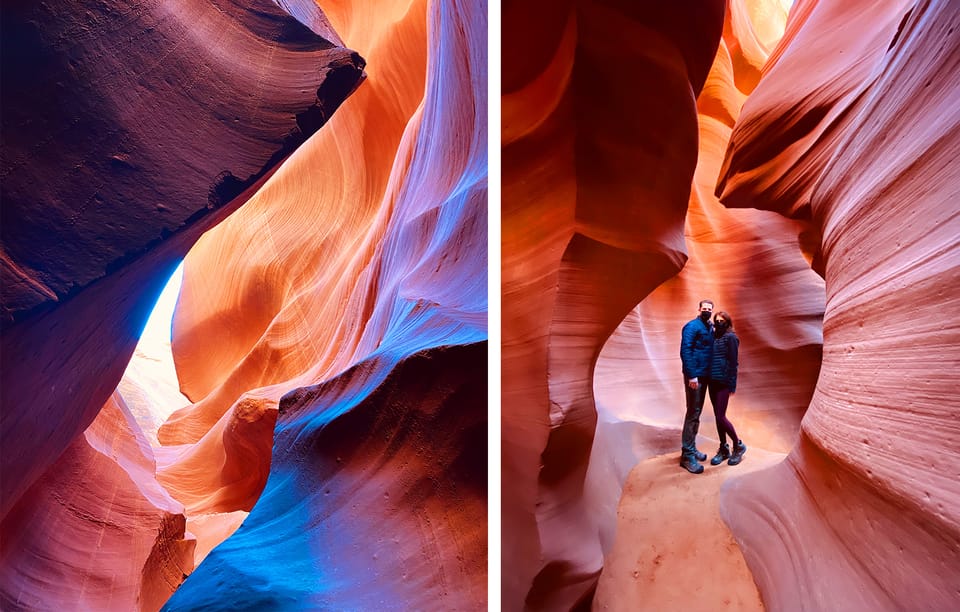 Las Vegas: Antelope Canyon & Horseshoe Bend Tour – Antelope Canyon X, Arizona