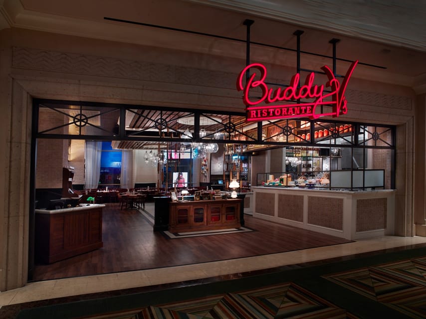 Las Vegas: Buddy V’s Ristorante Lunch and Helicopter Flight – Las Vegas, Nevada