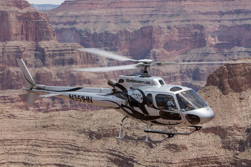 Las Vegas: Grand Canyon West Rim Extended Helicopter Tour – Hoover Dam, Nevada