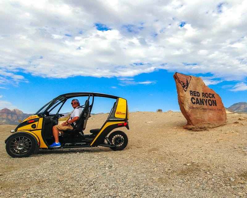 Las Vegas: Red Rock Canyon Ticket and Audio Tour in a GoCar – Las Vegas, Nevada