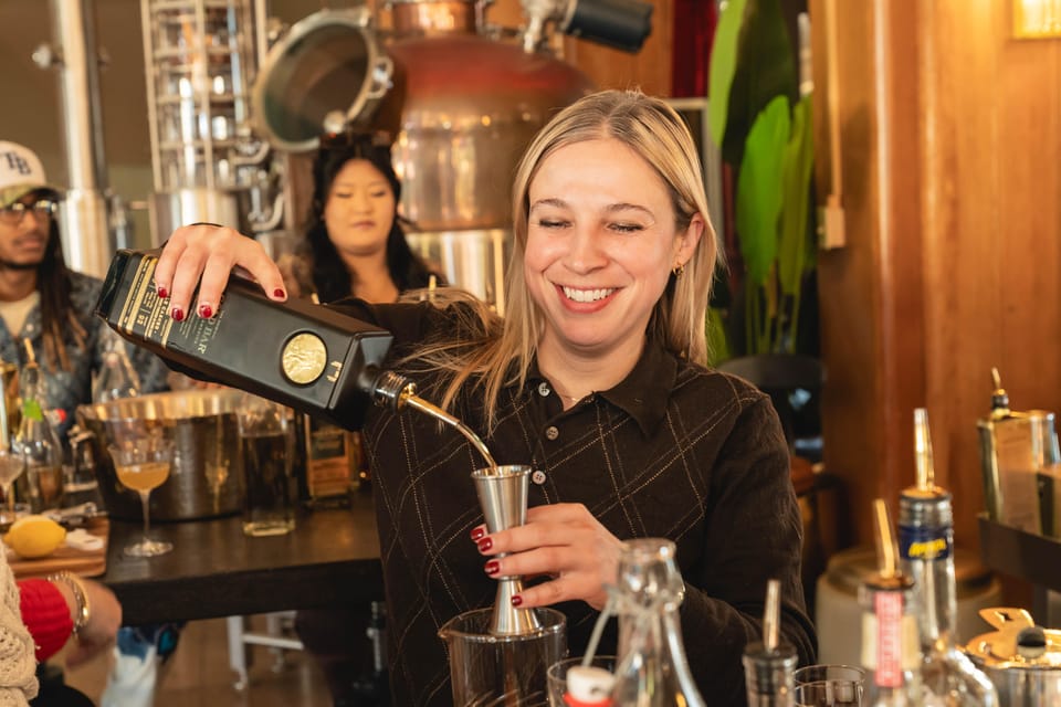 Local Distillery Cocktail Class, Skyline Views, City History – San Francisco, California