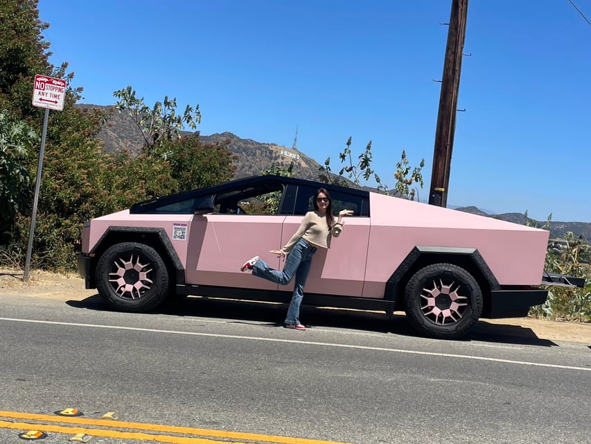 Los Angeles: 30-Minute Hollywood Sign Tesla Cyber Truck Tour – Los Angeles, California