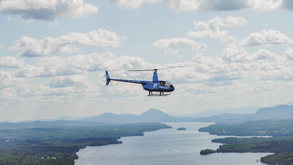 Magog : Guided Helicopter Tour – Orford, Canada