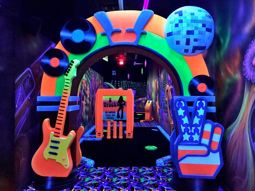 Mall of America: Rock of Ages Blacklight Mini Golf Ticket – Bloomington, Minnesota