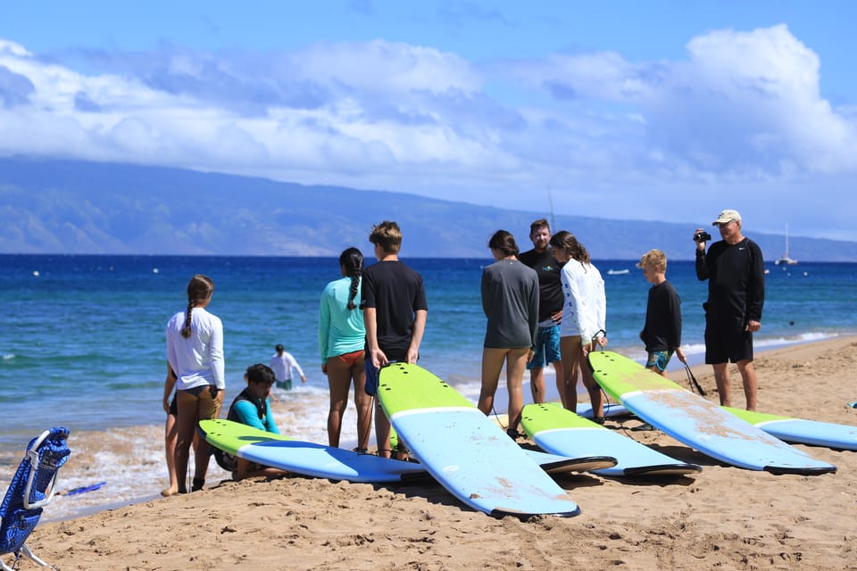 Maui: Group Surf Lesson – Kaanapali, Hawaii