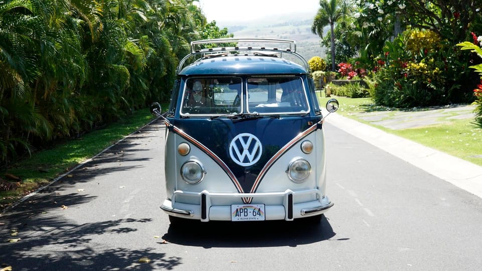 Maui: South Maui VW Bus Tour with Brewery Lunch – Kihei, Hawaii