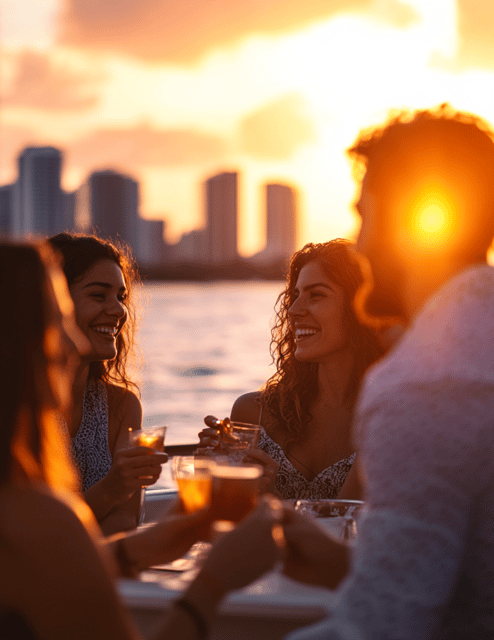 Miami: 90-Minute Sunset Cruise with the Mojito Bar on Board – Miami, Florida