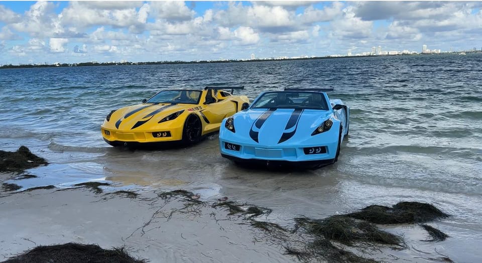 Miami Beach 1-HOUR JETCAR RIDE PLUS FREE 1-HOUR BOAT TOUR – Miami, Florida