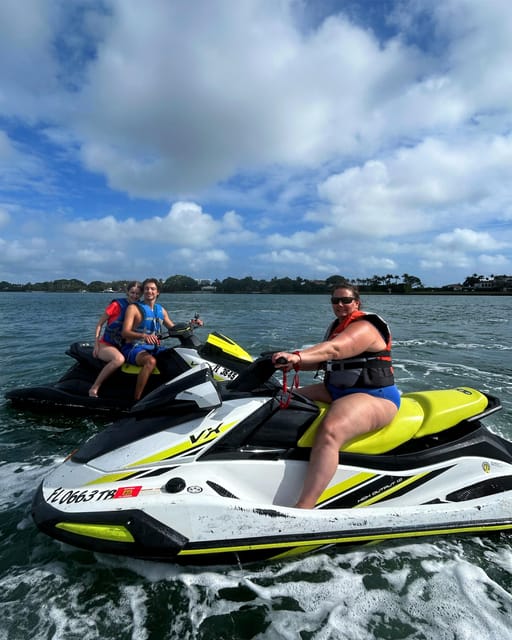 Miami Beach: Jet Ski Rental with Included Boat Ride – Miami, Florida