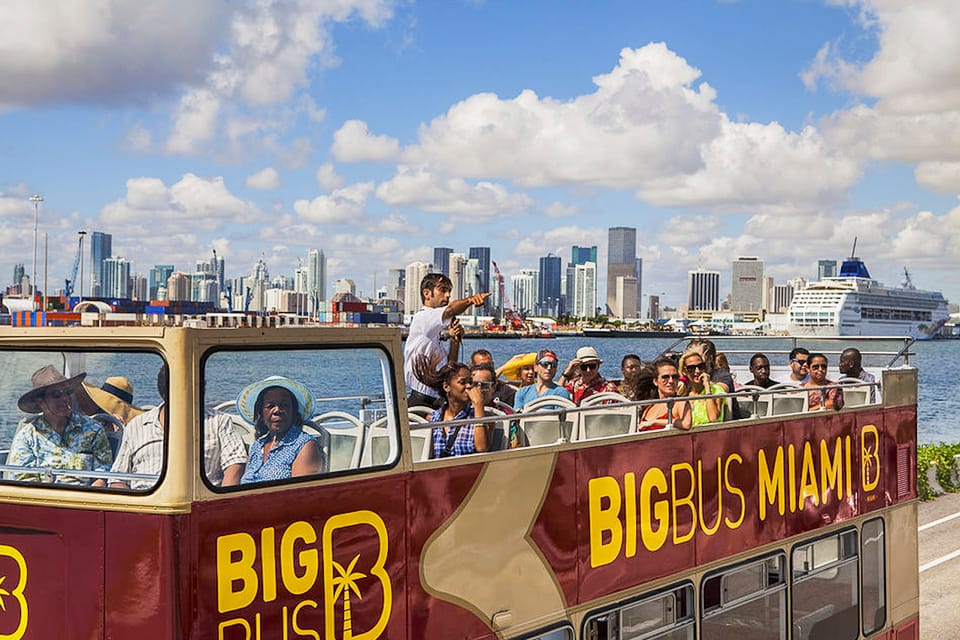 Miami: Everglades Experience, Bay Cruise & Open-top Bus Tour – Miami, Florida