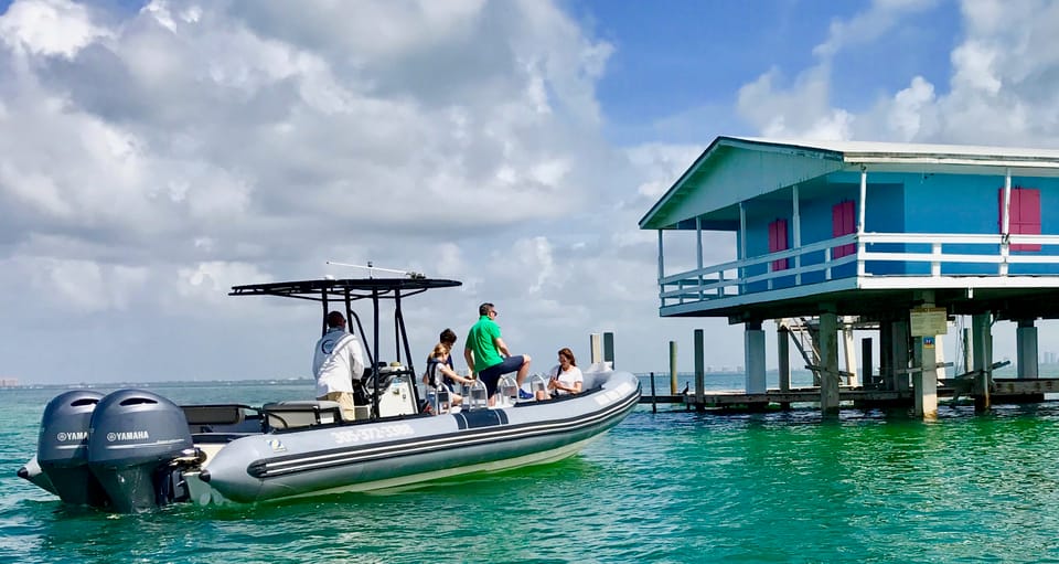 Miami: Guided Small Group Boat Tour + Iconic Stiltsville – Miami, Florida