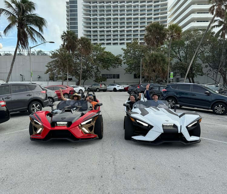 Miami: Polaris Slingshot Rental – Miami, Florida