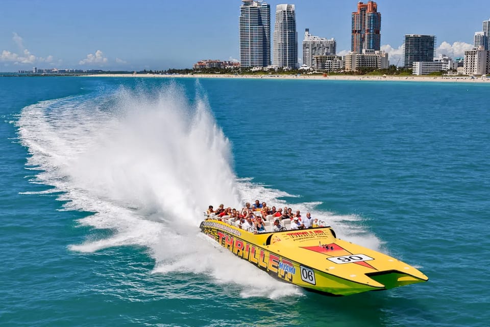 Miami: Sightseeing Speedboat Tour – Miami, Florida