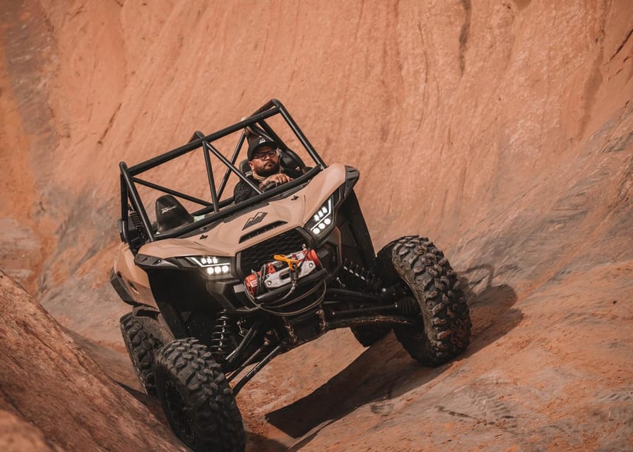 Moab: 2.5 Hour HELL’S REVENGE You Drive UTV Tour – Arches National Park, Utah