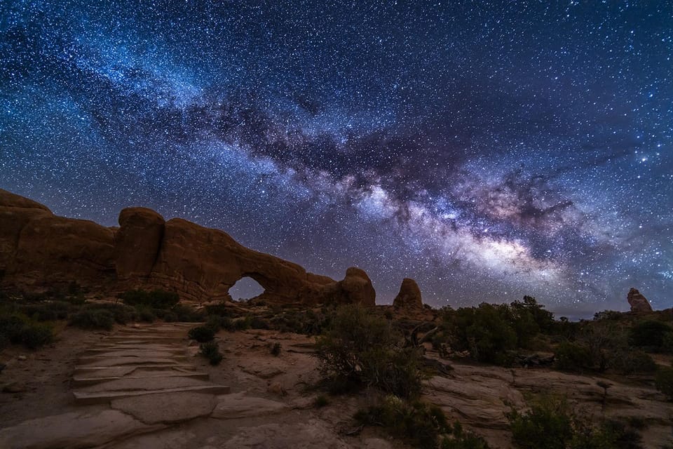 Moab: Arches National Park: Sunset & Night Photography – Arches National Park, Utah