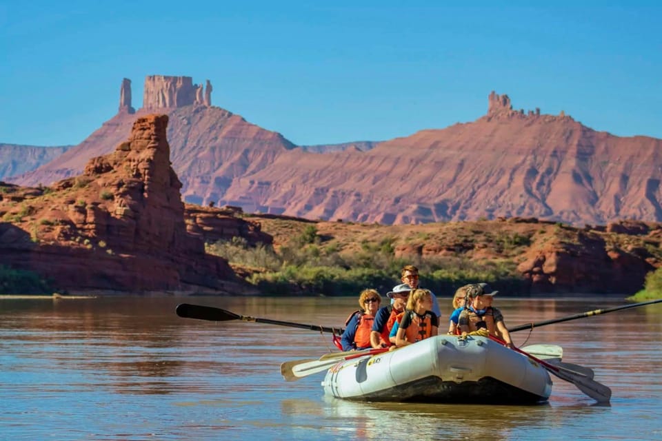 Moab: Castle Valley Half-Day Guided Rafting Trip – Castle Valley, Utah