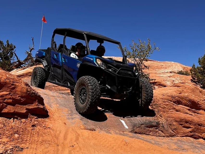 Moab: U-Drive UTV Sunset Guided Adventure on Hell’s Revenge – Moab, Utah