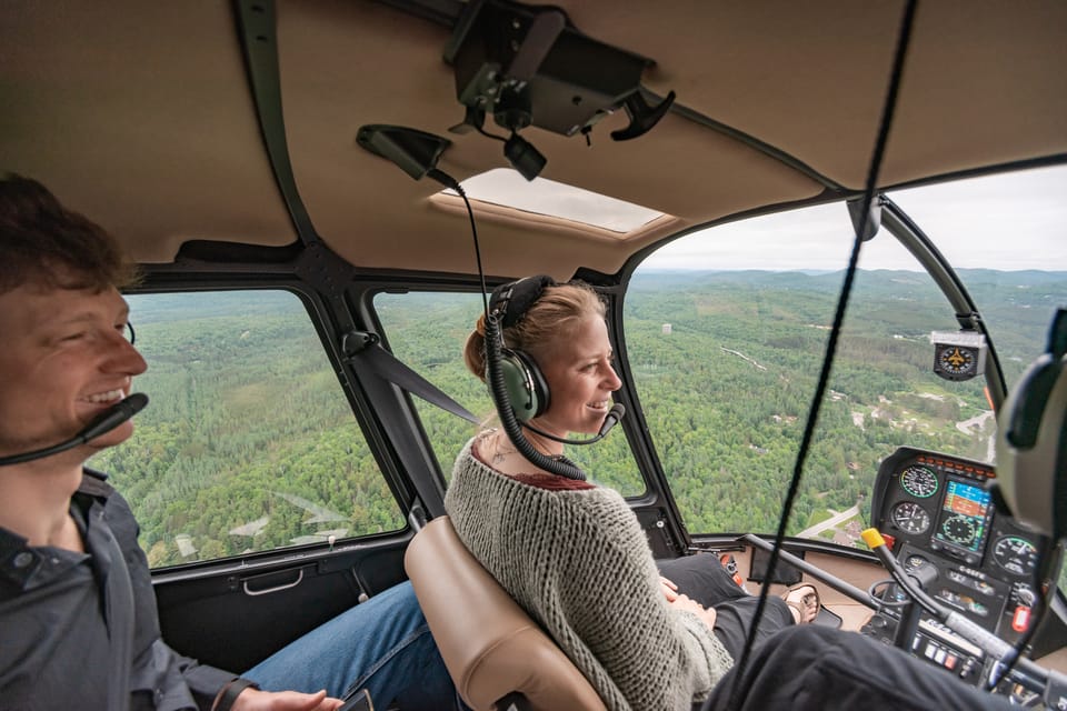 Mont Tremblant: Helicopter Tour with Optional Stopover – Lac-Supérieur, Canada