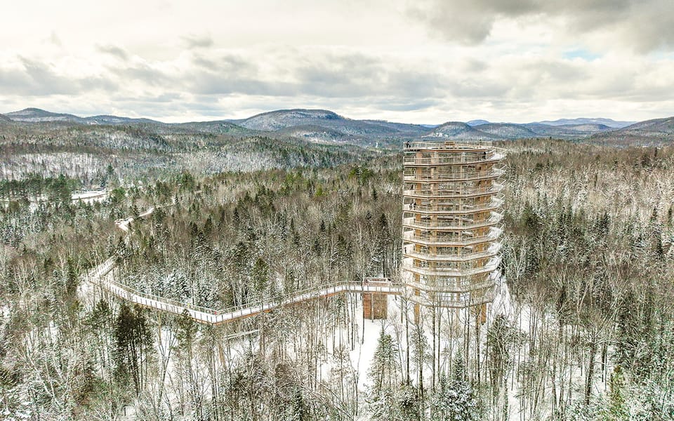 Mont-Tremblant: Laurentians Treetop Observatory and Walk – Mont-Tremblant, Quebec, Canada