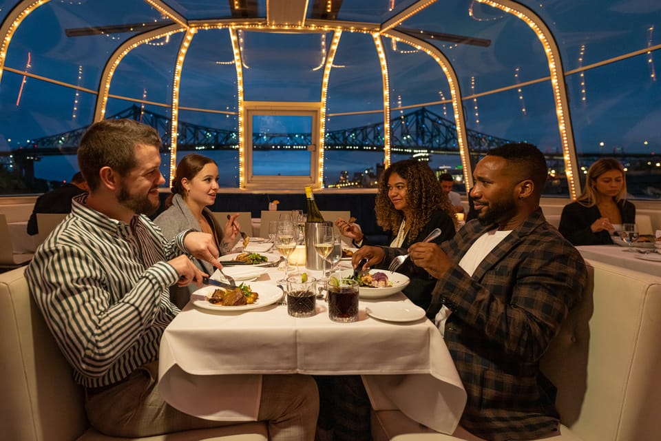 Montreal: Bateau-Mouche Cruise with A La Carte Dinner Option – Montreal, Canada