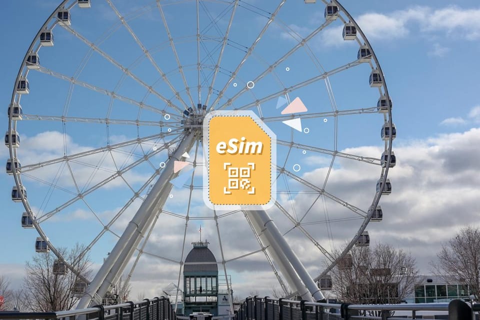 Montreal: Canada & USA 5G eSIM Roaming – Montreal, Canada