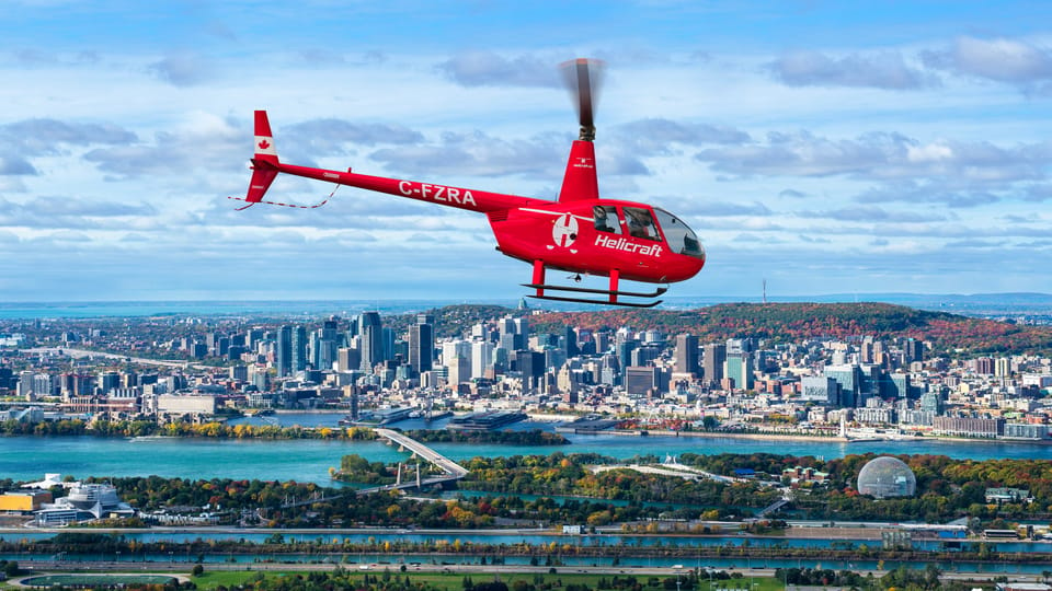 Montreal: Guided Helicopter Tour – Montreal, Canada