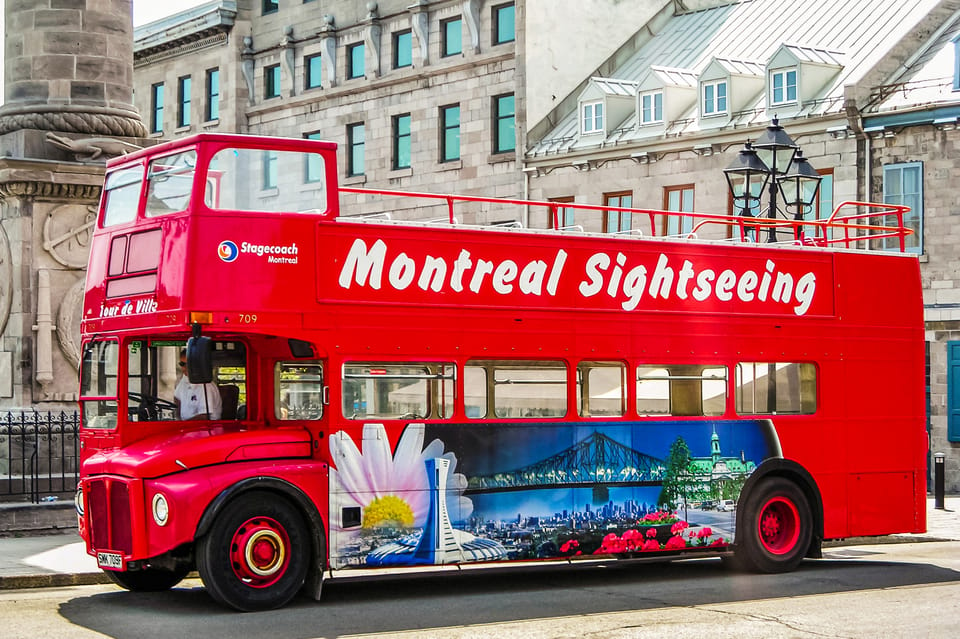 Montreal: Hop-On Hop-Off Double-Decker Bus Tour – Montreal, Canada