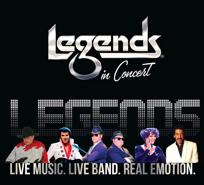 Myrtle Beach: Legends in Concert Live Tribute Show Ticket – Myrtle Beach, South Carolina