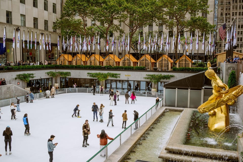 NYC: Ice Skating at Rockefeller Center with Skate Rental – New York City, New York