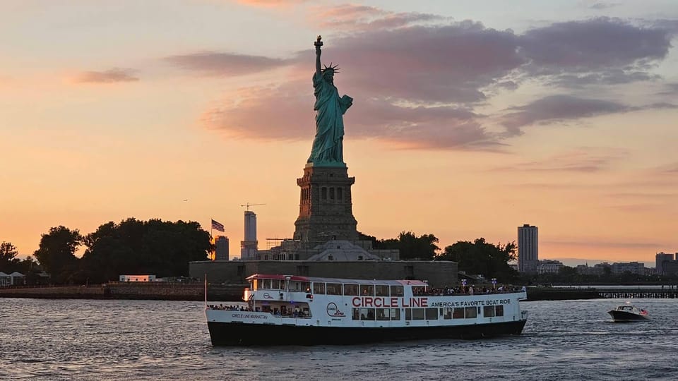 NYC: Statue of Liberty Sunset Cruise Skip-the-Line Ticket – New York City, New York