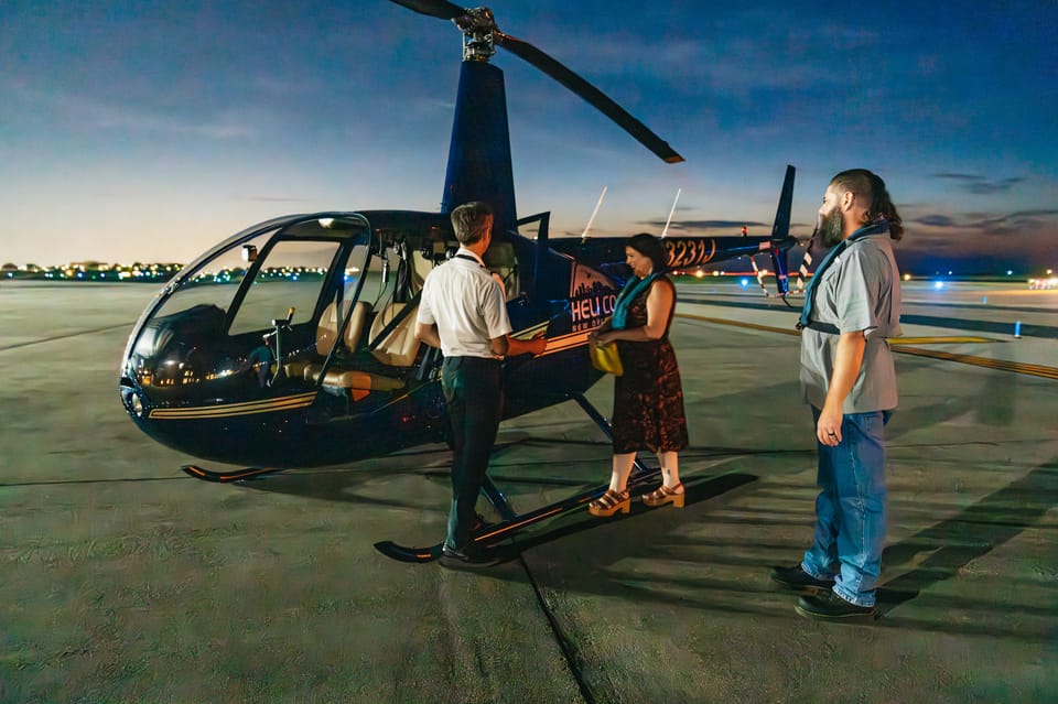 New Orleans: City Lights Helicopter Night Tour – New Orleans, Louisiana