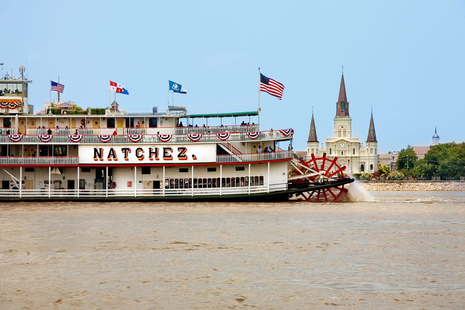 New Orleans: City Tour and Natchez Daytime Jazz Cruise Combo – New Orleans, Louisiana