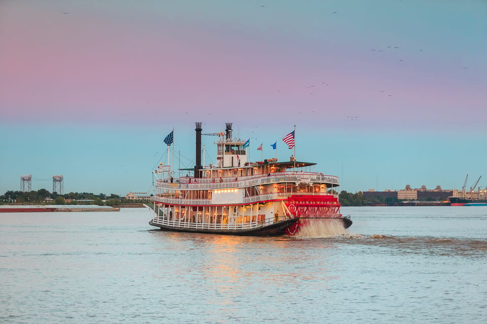 New Orleans: Evening Jazz Cruise on the Steamboat Natchez – New Orleans, Louisiana