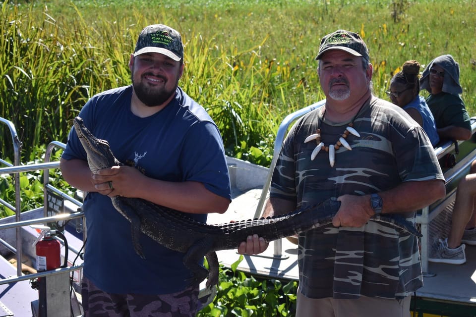 New Orleans: Ultimate Large Airboat Swamp Tour – Westwego, Louisiana