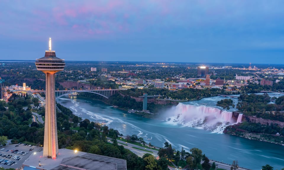 Niagara Falls Walking Tour and Skylon Tower Entry Ticket – Niagara Falls, Canada