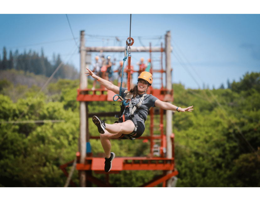 North Maui: 7 Line Zipline Adventure with Ocean Views – Hawaii, Hawaii