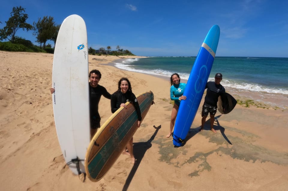 Oahu: Beginner Group Surf Lesson on North Shore – Haleiwa, Hawaii