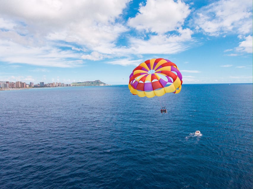 Oahu: Diamond Head Sunrise and Parasailing Tour – Honolulu, Hawaii