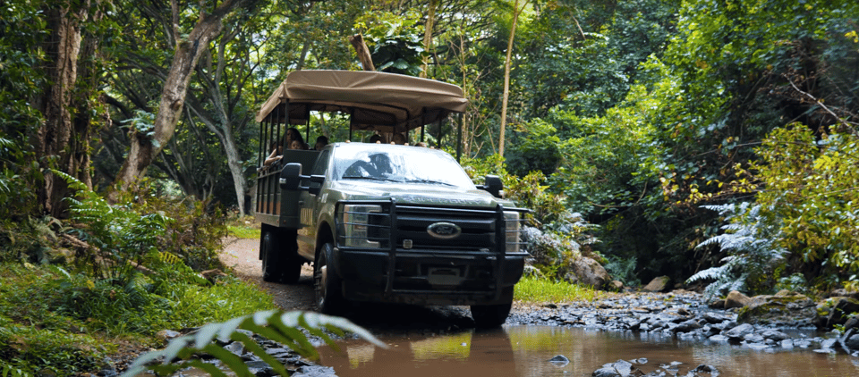 Oahu: Kualoa Open Air Jungle Expedition Tour – Kaneohe, Hawaii