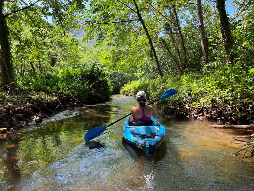 Oahu: Single & Double Kayak 3-Hour River Rental – Hawaii, Hawaii