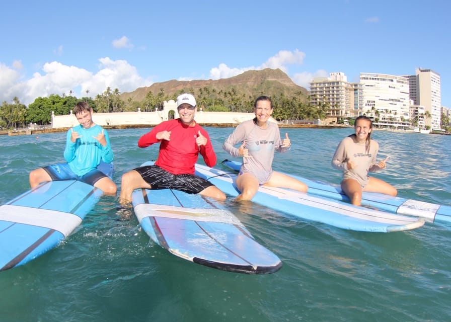 Oahu: Waikiki 2-Hour Beginner Group Surf Lesson – Honolulu, Hawaii