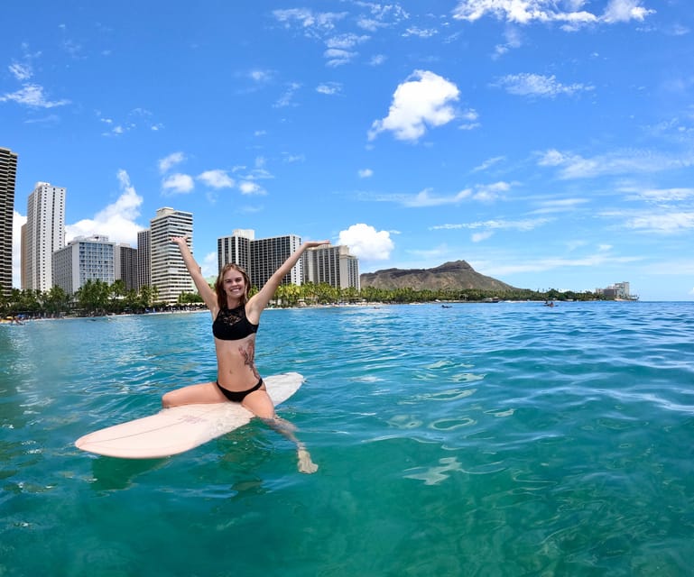 Oahu: Waikiki Beginner 90-Minute Private Surf Lesson – Honolulu, Hawaii