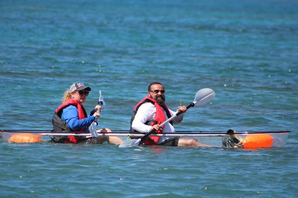 Olowalu: Guided Tour Over Reefs in Transparent Kayak – Hawaii, Hawaii