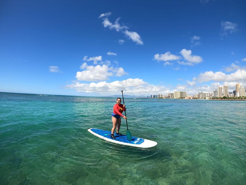 One on One Private SUP Lessons in Waikiki – Honolulu, Hawaii