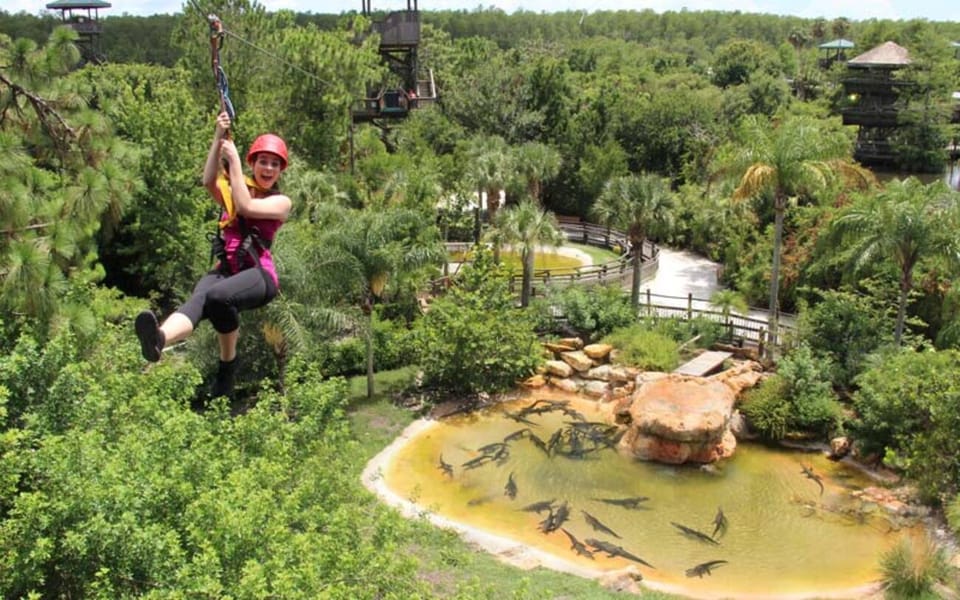 Orlando: Gatorland Zipline Adventure w/ Full-Day Park Access – Southchase, Florida