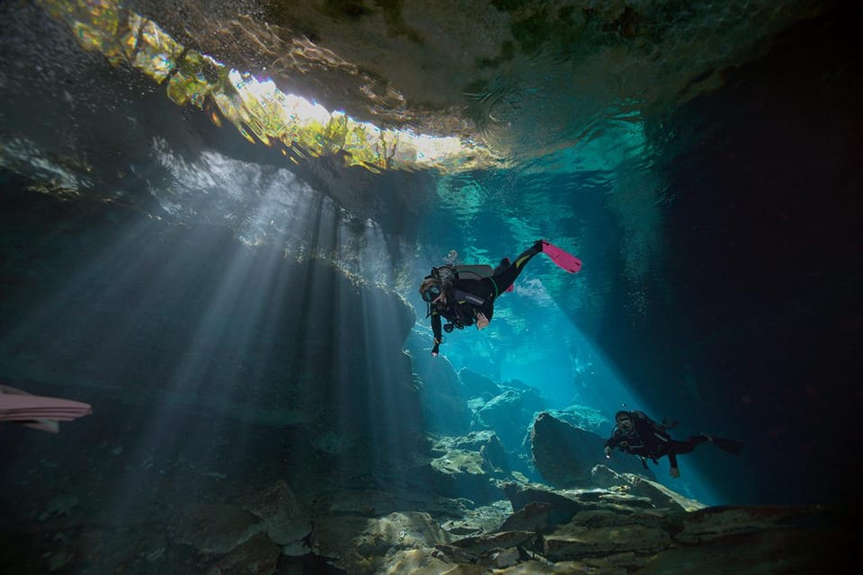 Playa del Carmen: Epic Dive at Cenote Chac Mool – Chac Mool Cenote, Mexico