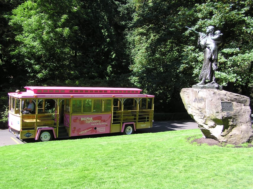 Portland, Oregon: Pink Trolley Hop-On Hop-Off Tour – Portland, Oregon